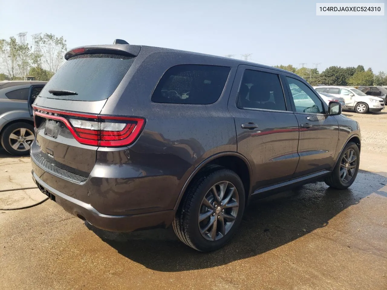 2014 Dodge Durango Sxt VIN: 1C4RDJAGXEC524310 Lot: 70888654