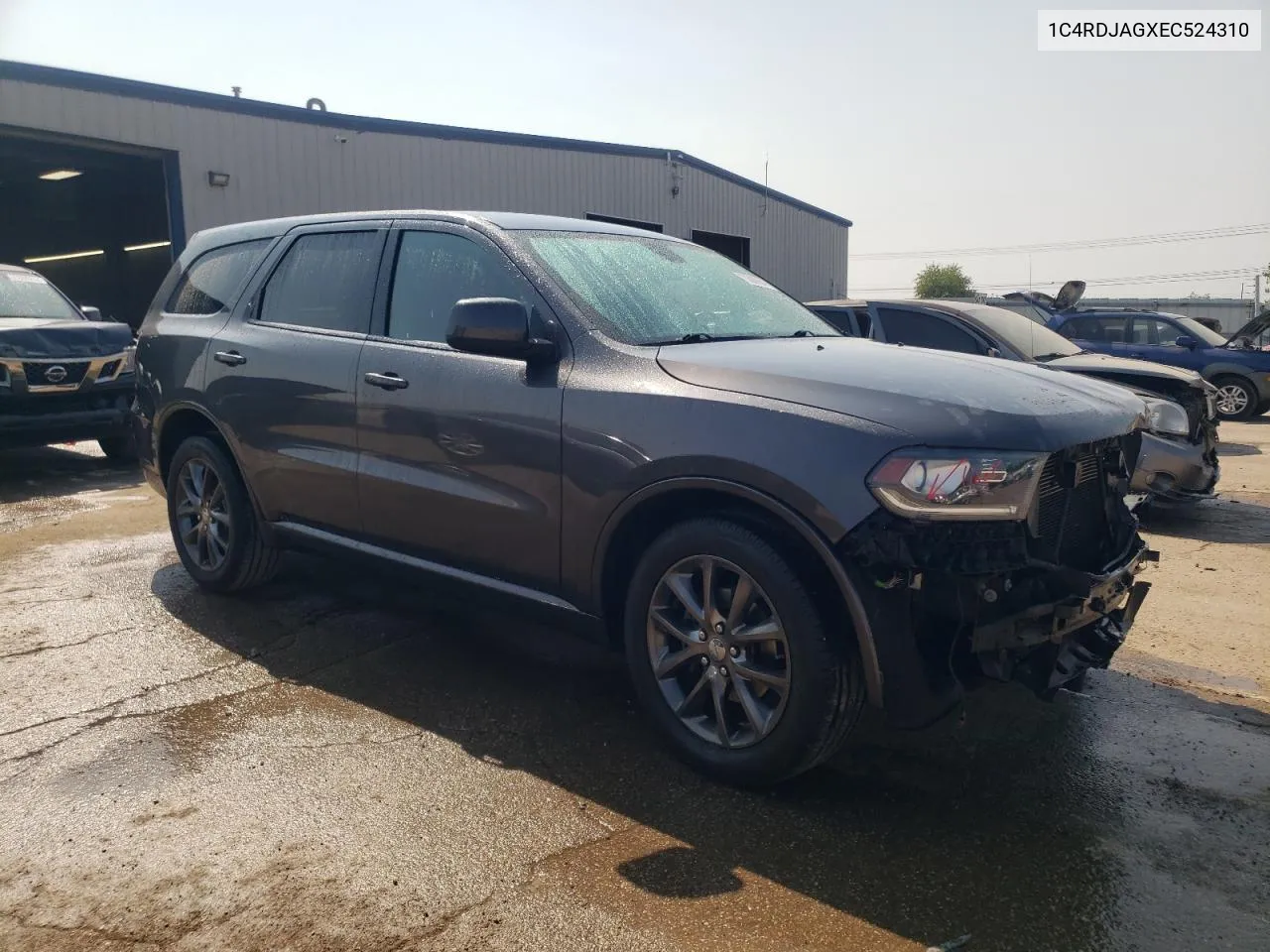 2014 Dodge Durango Sxt VIN: 1C4RDJAGXEC524310 Lot: 70888654