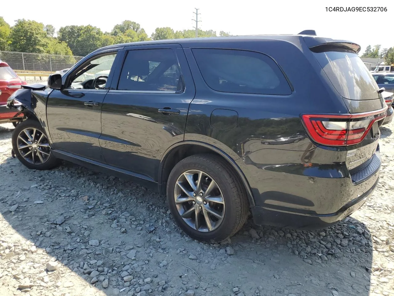 2014 Dodge Durango Sxt VIN: 1C4RDJAG9EC532706 Lot: 70921044