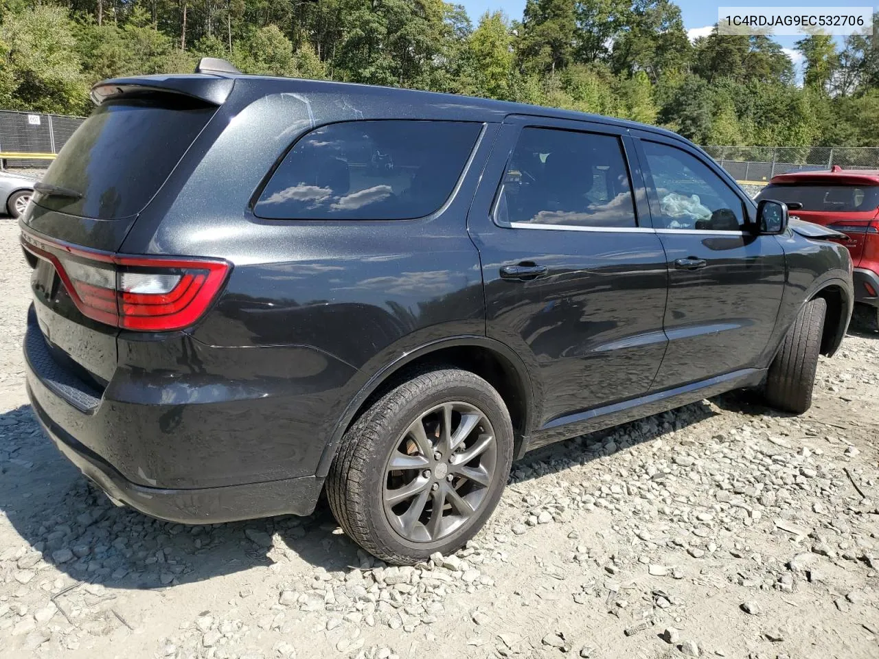 2014 Dodge Durango Sxt VIN: 1C4RDJAG9EC532706 Lot: 70921044