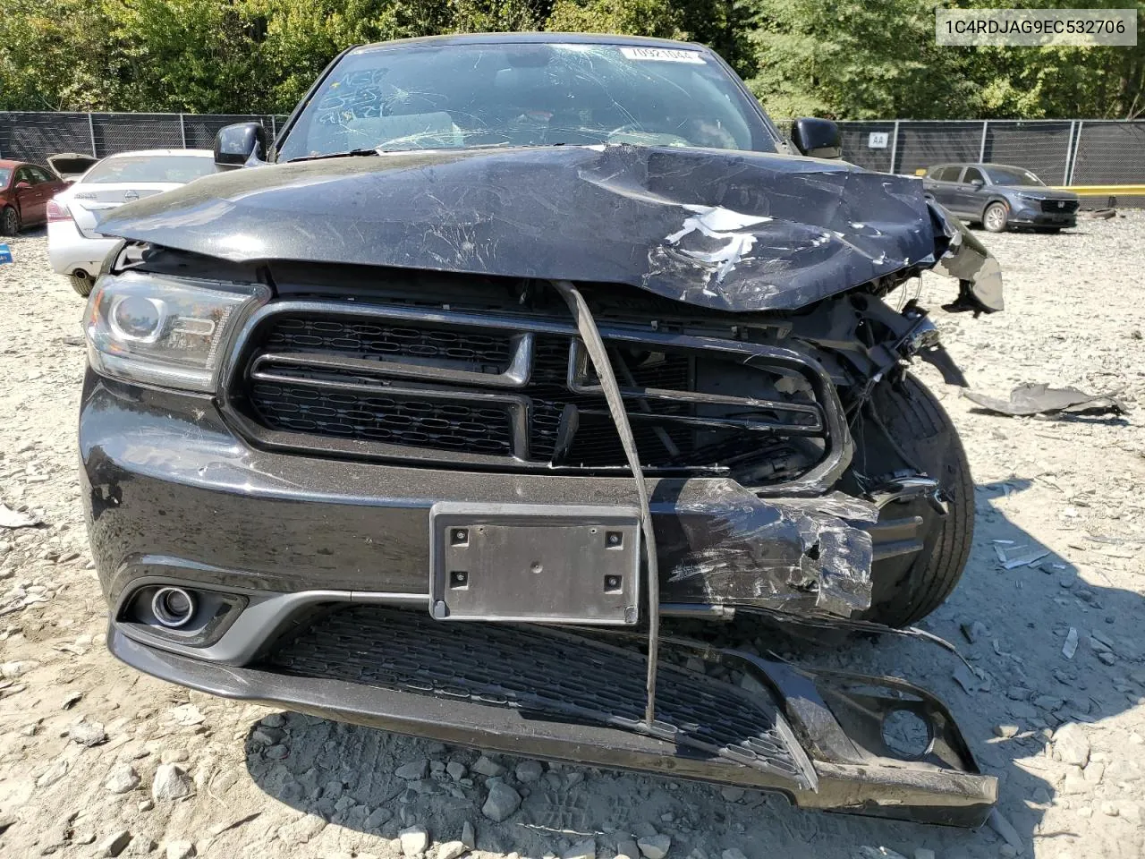 1C4RDJAG9EC532706 2014 Dodge Durango Sxt