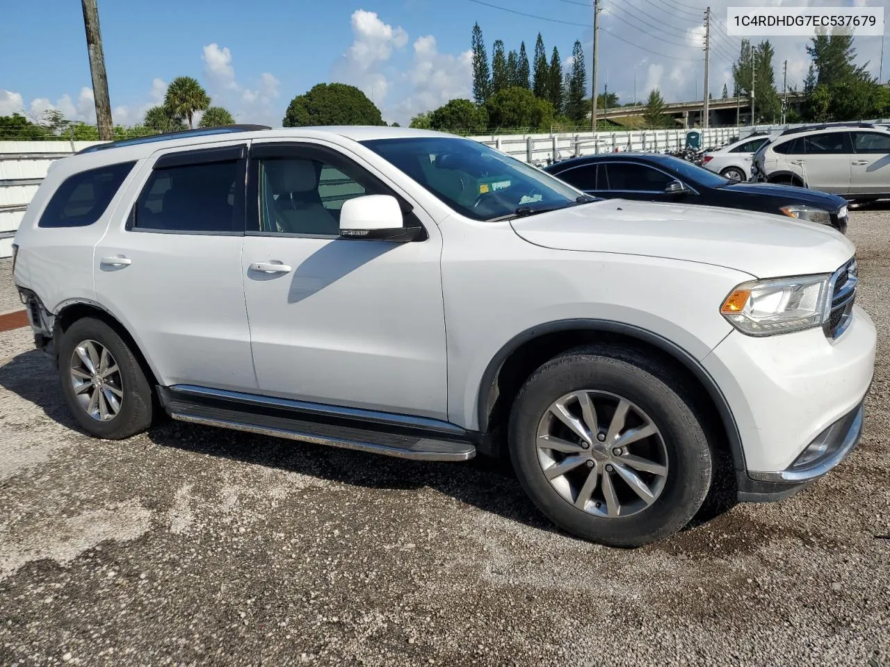 2014 Dodge Durango Limited VIN: 1C4RDHDG7EC537679 Lot: 71229094