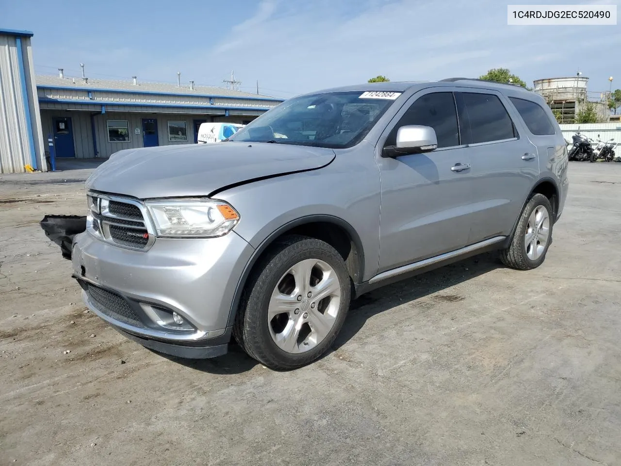 2014 Dodge Durango Limited VIN: 1C4RDJDG2EC520490 Lot: 71242884