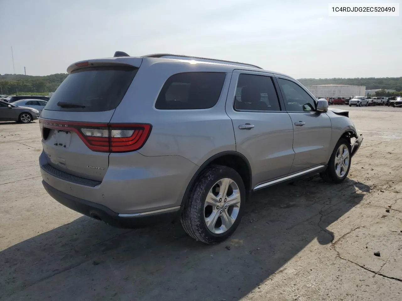 1C4RDJDG2EC520490 2014 Dodge Durango Limited