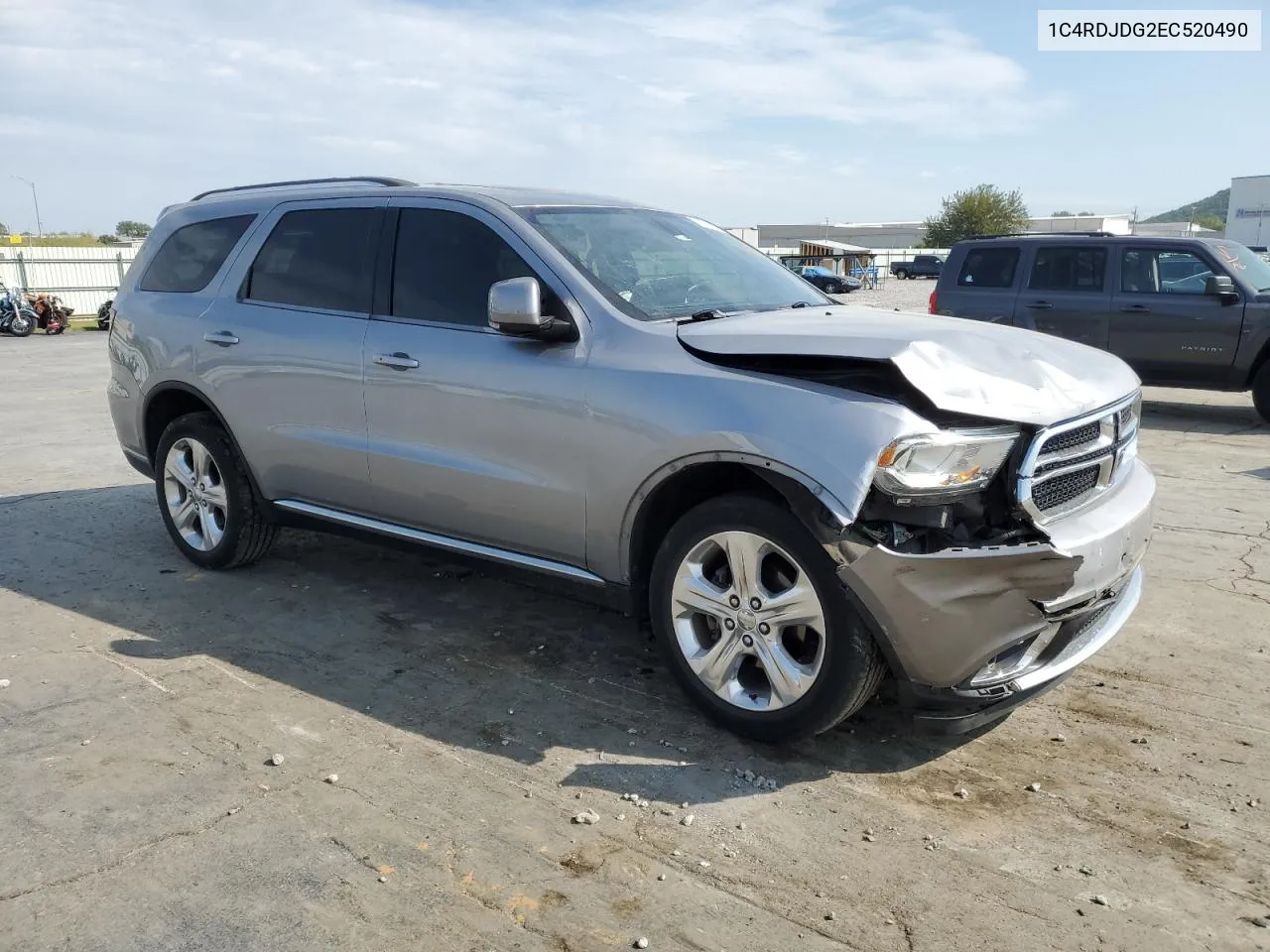 2014 Dodge Durango Limited VIN: 1C4RDJDG2EC520490 Lot: 71242884