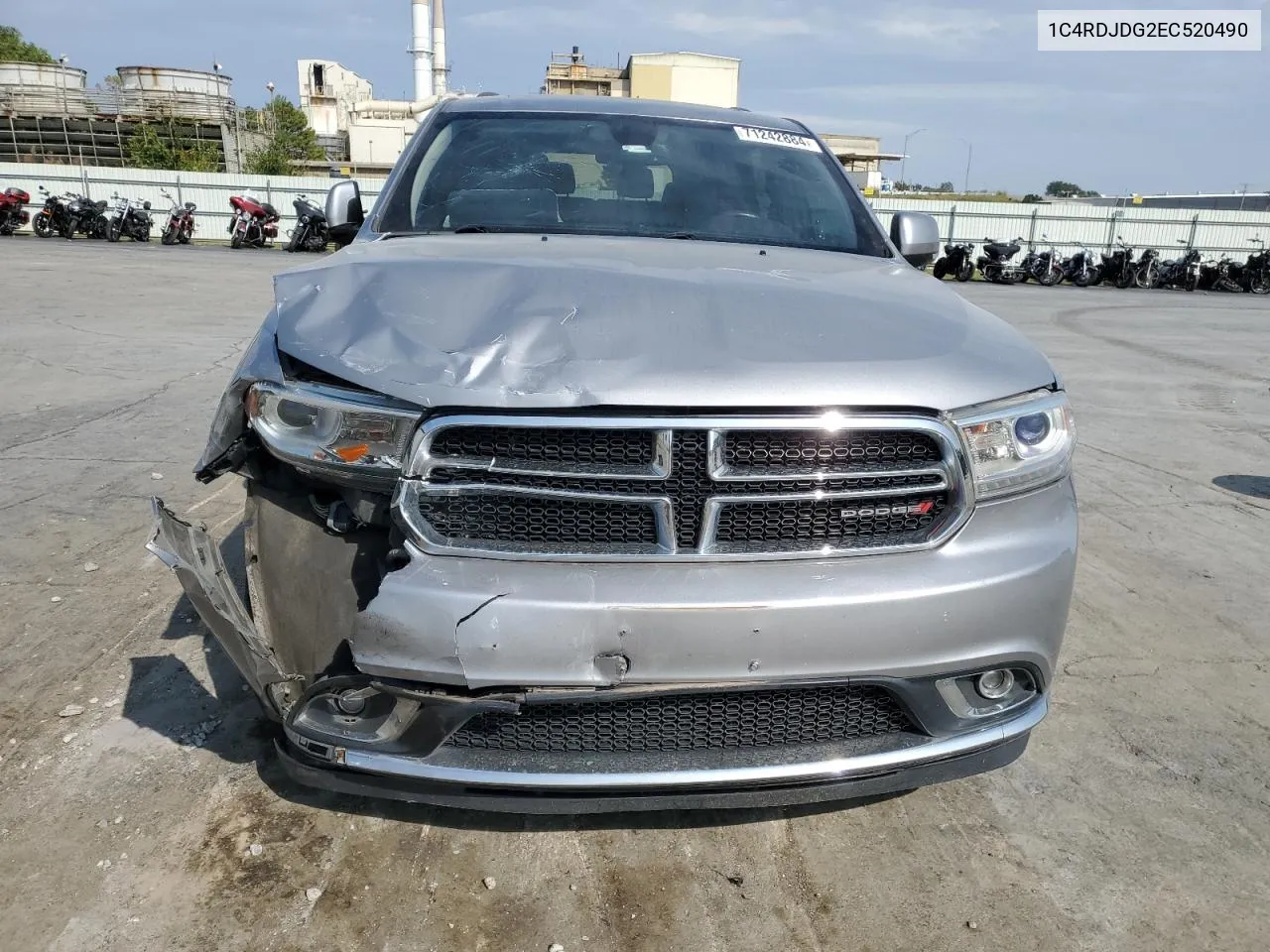 1C4RDJDG2EC520490 2014 Dodge Durango Limited