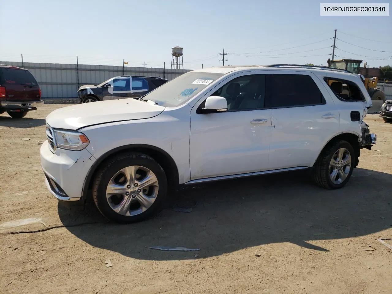 2014 Dodge Durango Limited VIN: 1C4RDJDG3EC301540 Lot: 71257944