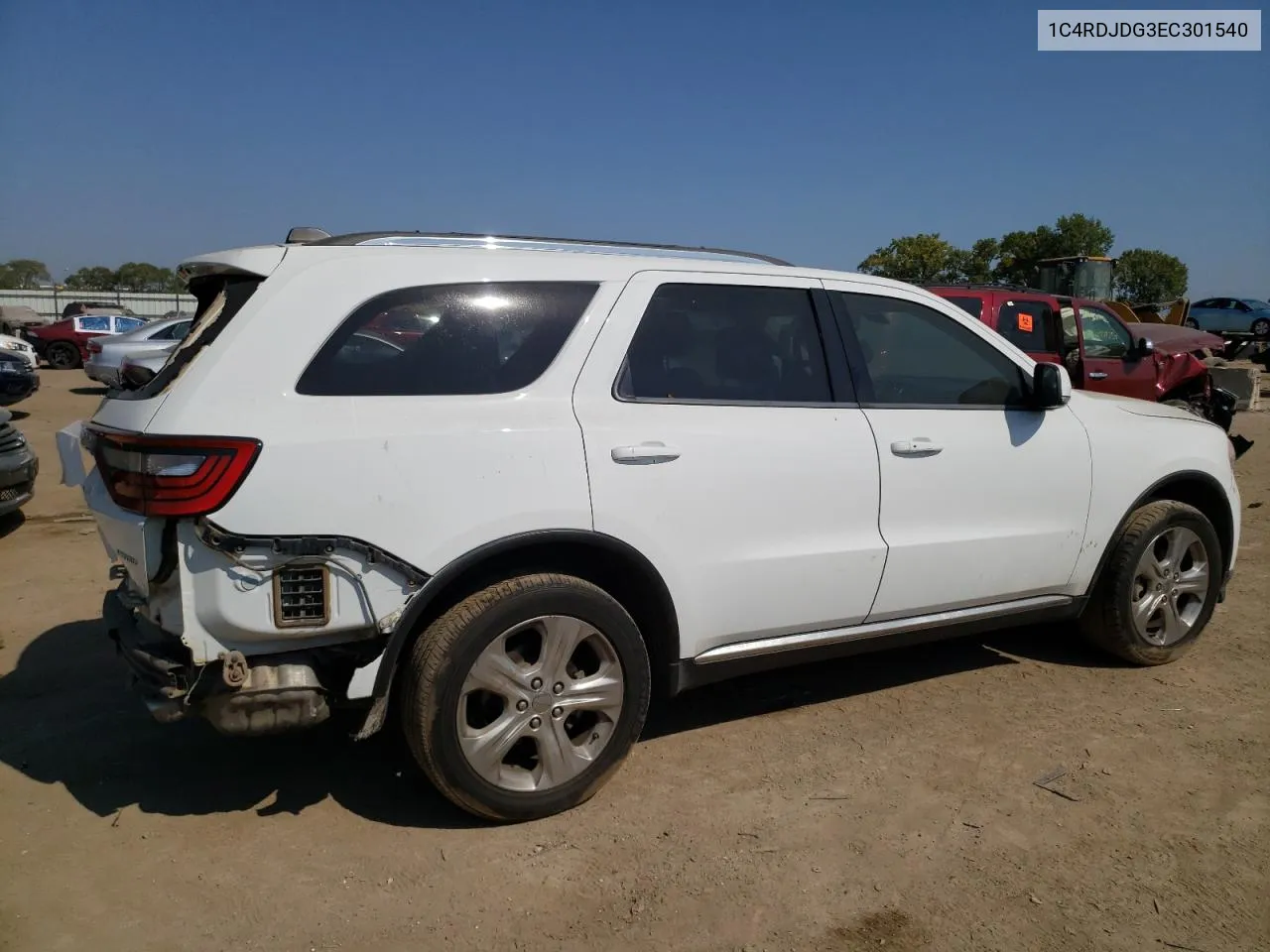 1C4RDJDG3EC301540 2014 Dodge Durango Limited