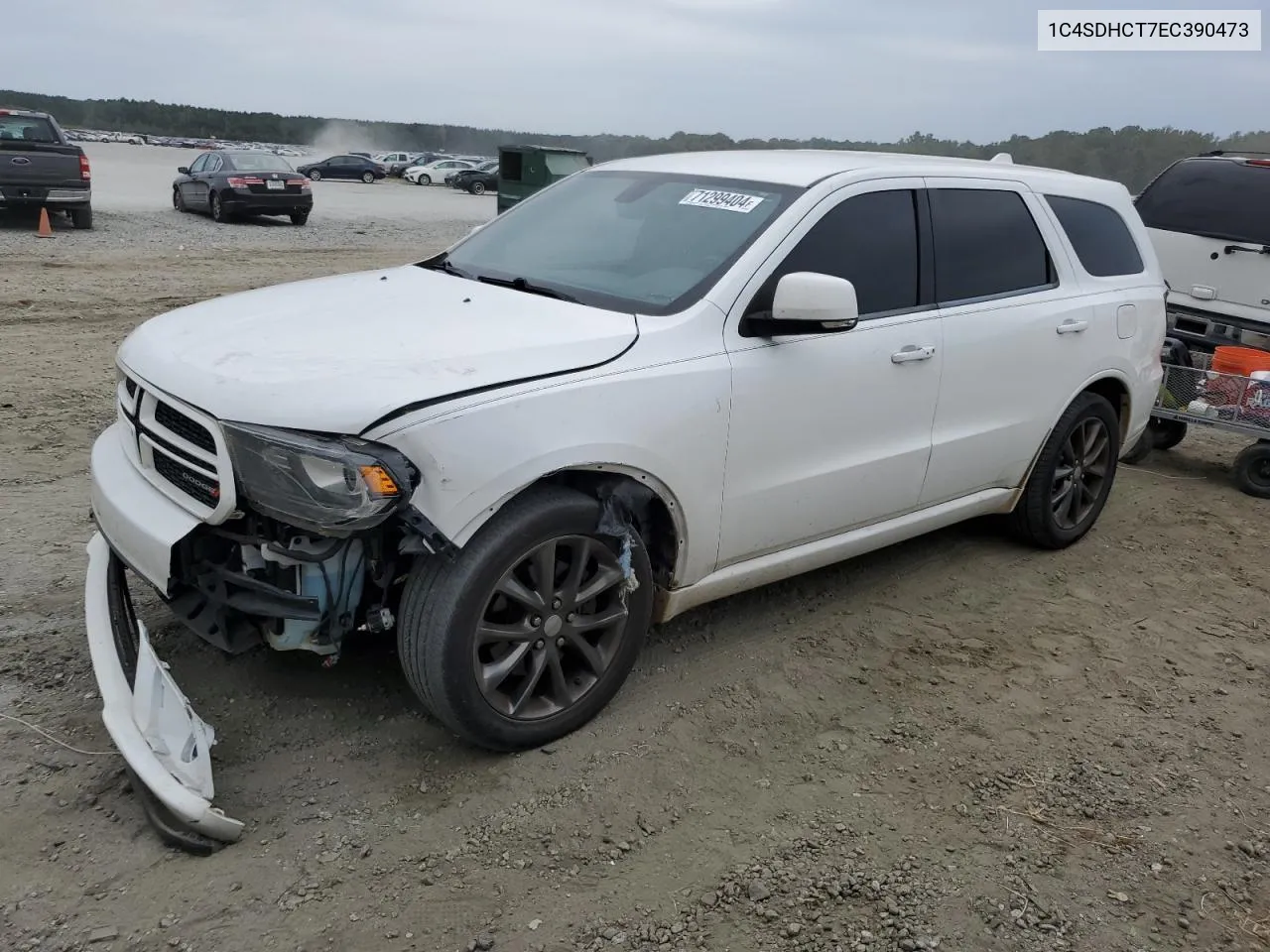 2014 Dodge Durango R/T VIN: 1C4SDHCT7EC390473 Lot: 71299404