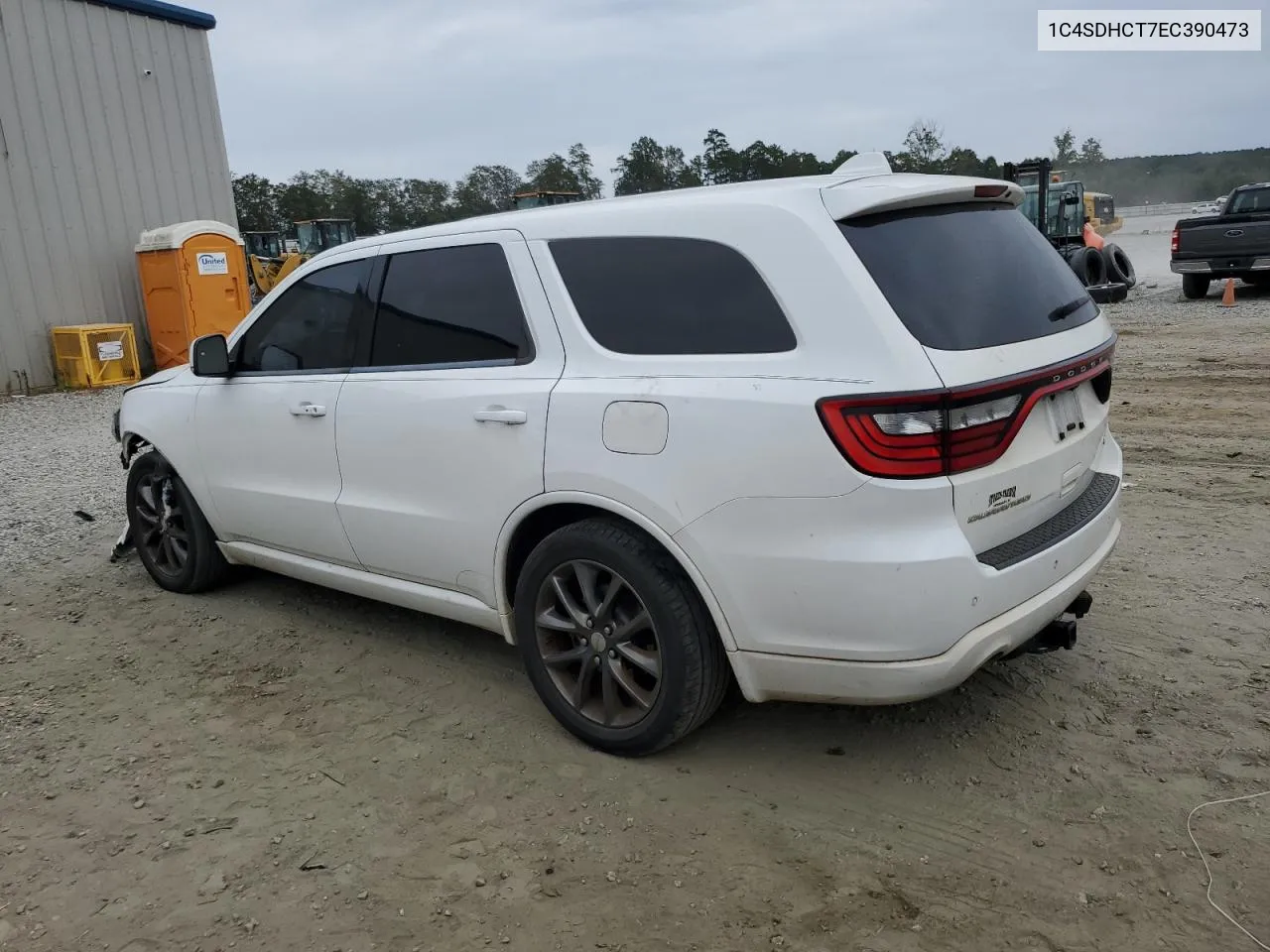 2014 Dodge Durango R/T VIN: 1C4SDHCT7EC390473 Lot: 71299404