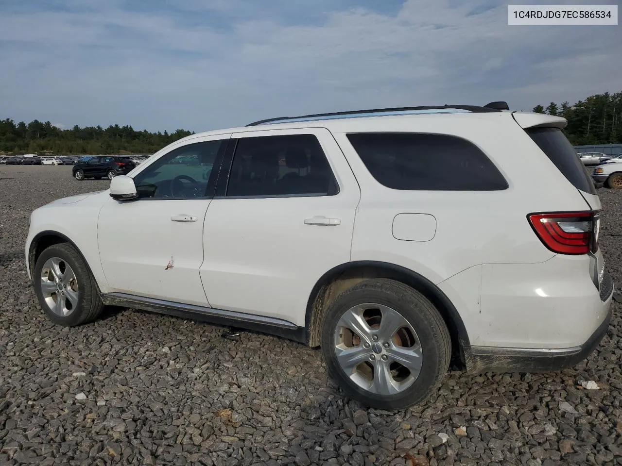 2014 Dodge Durango Limited VIN: 1C4RDJDG7EC586534 Lot: 71361384