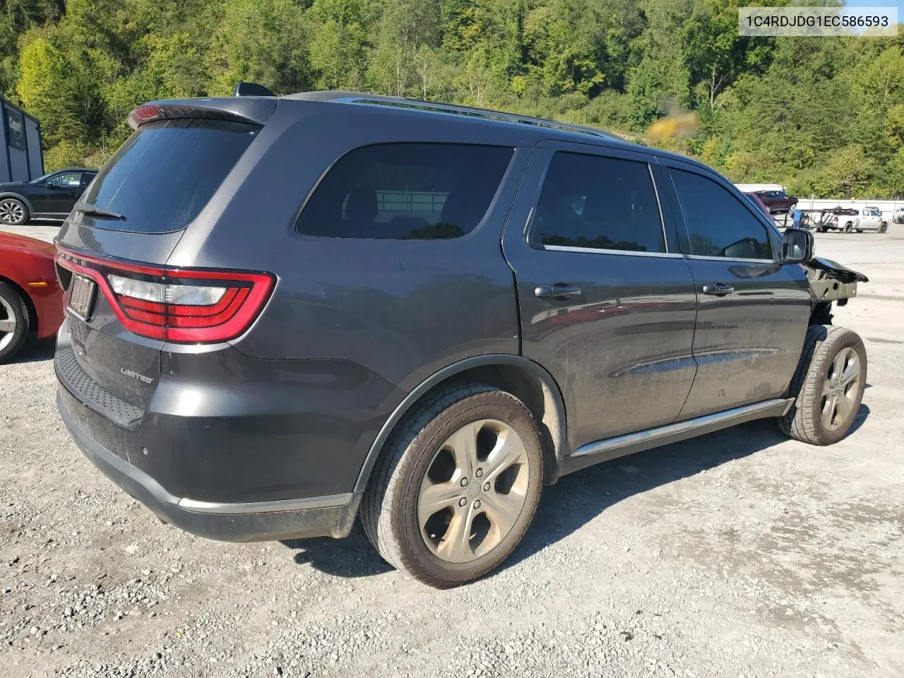 2014 Dodge Durango Limited VIN: 1C4RDJDG1EC586593 Lot: 71681314