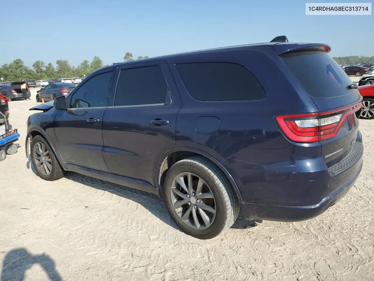 2014 Dodge Durango Sxt VIN: 1C4RDHAG8EC313714 Lot: 71895374