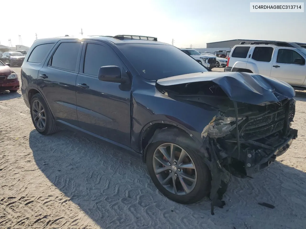 2014 Dodge Durango Sxt VIN: 1C4RDHAG8EC313714 Lot: 71895374