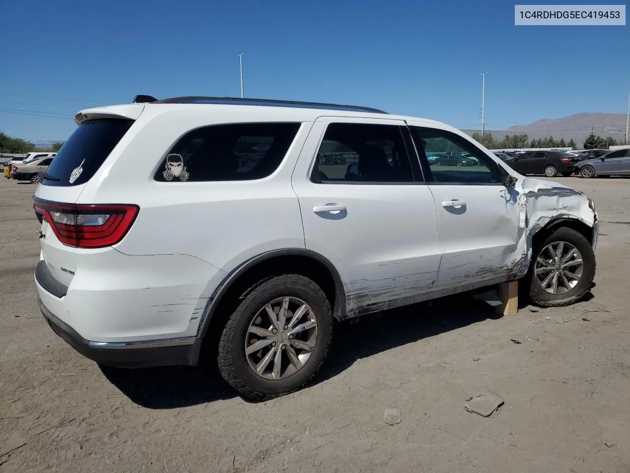 2014 Dodge Durango Limited VIN: 1C4RDHDG5EC419453 Lot: 71971914