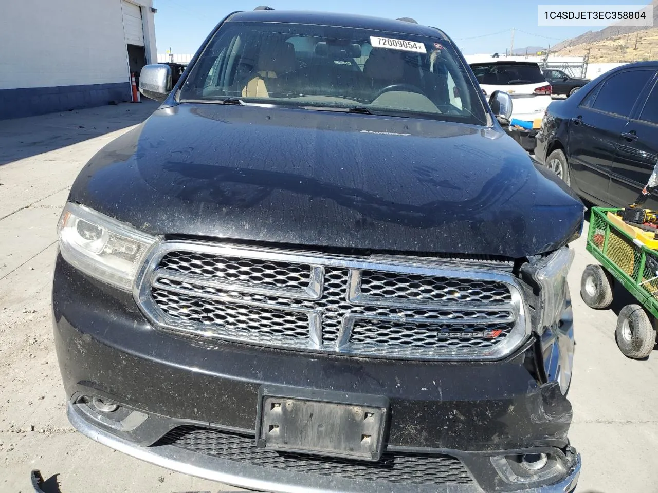 1C4SDJET3EC358804 2014 Dodge Durango Citadel