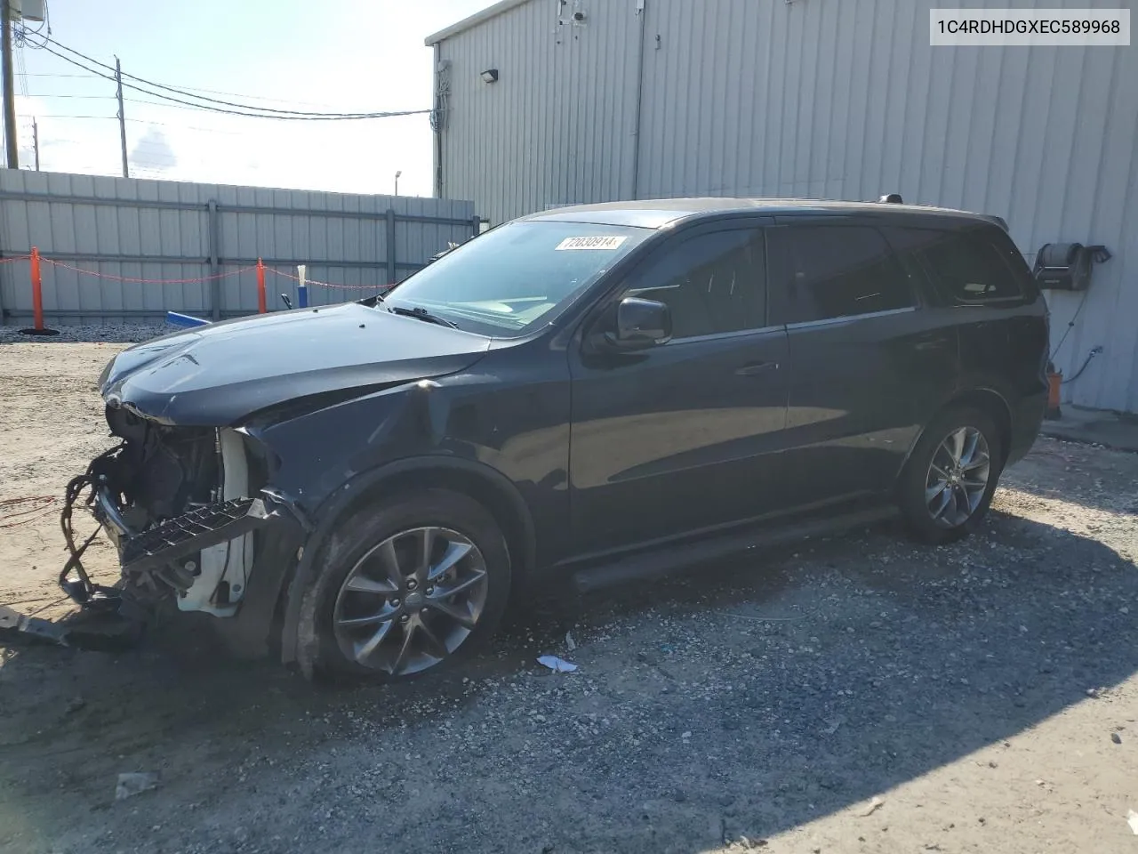 2014 Dodge Durango Limited VIN: 1C4RDHDGXEC589968 Lot: 72030914