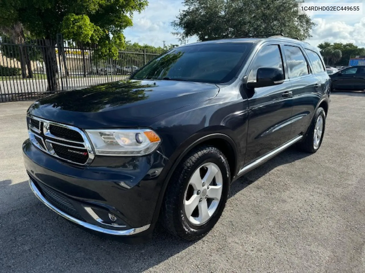 1C4RDHDG2EC449655 2014 Dodge Durango Limited