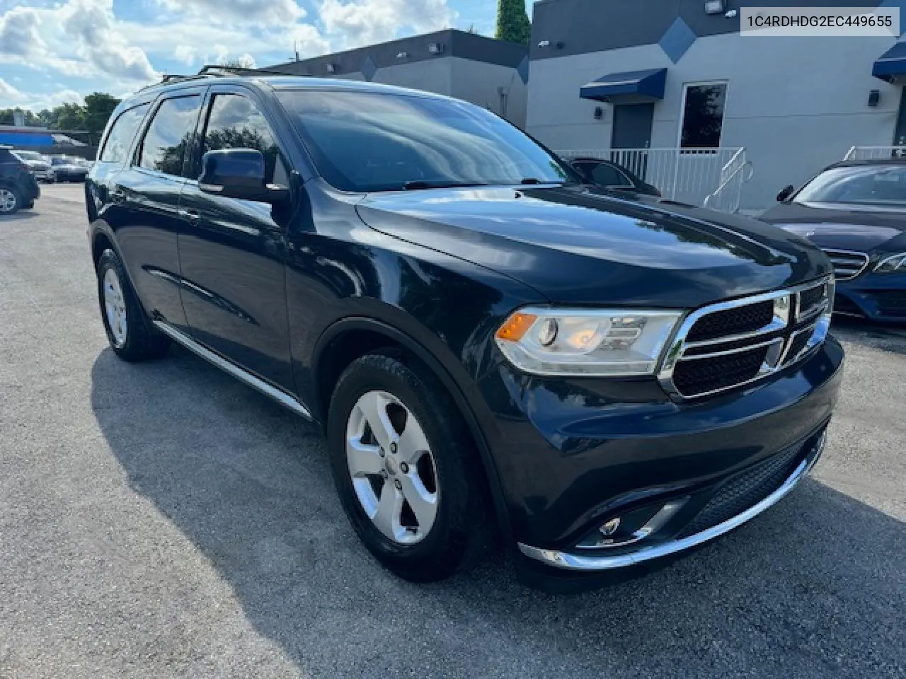 1C4RDHDG2EC449655 2014 Dodge Durango Limited