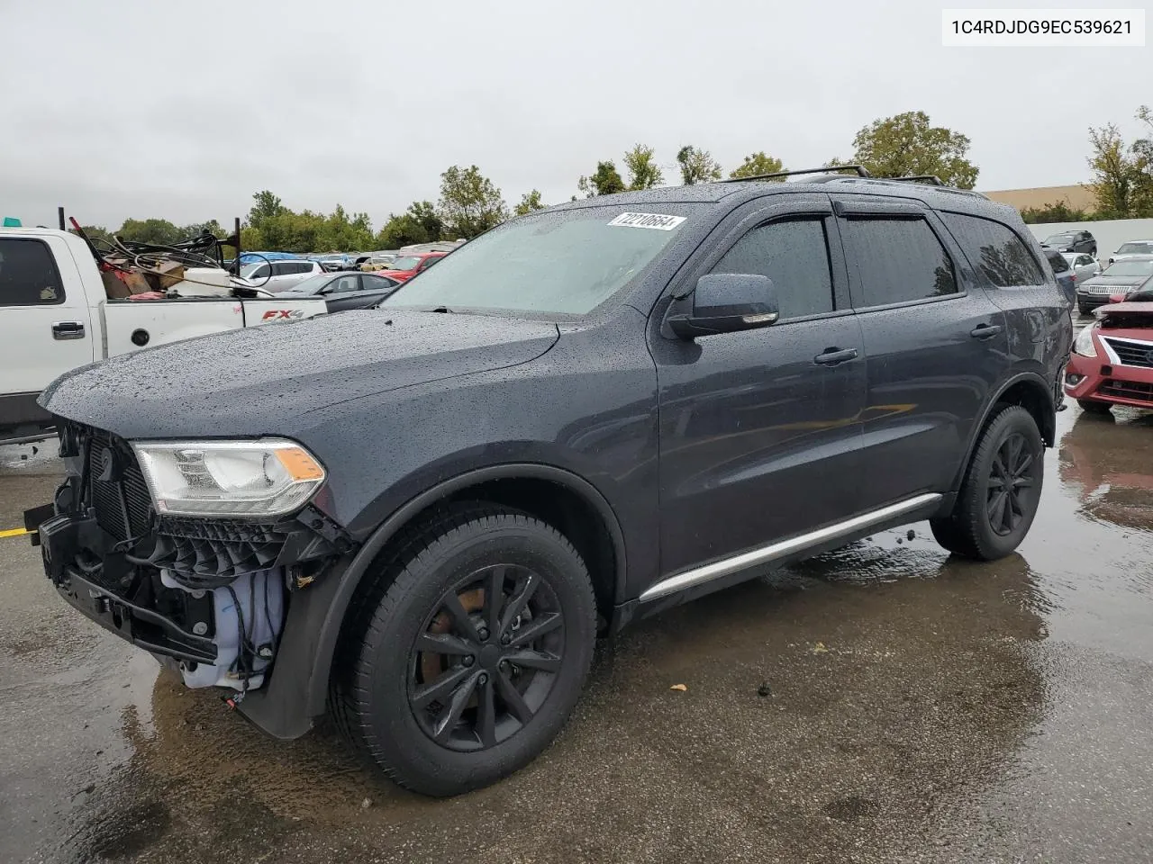 2014 Dodge Durango Limited VIN: 1C4RDJDG9EC539621 Lot: 72210664