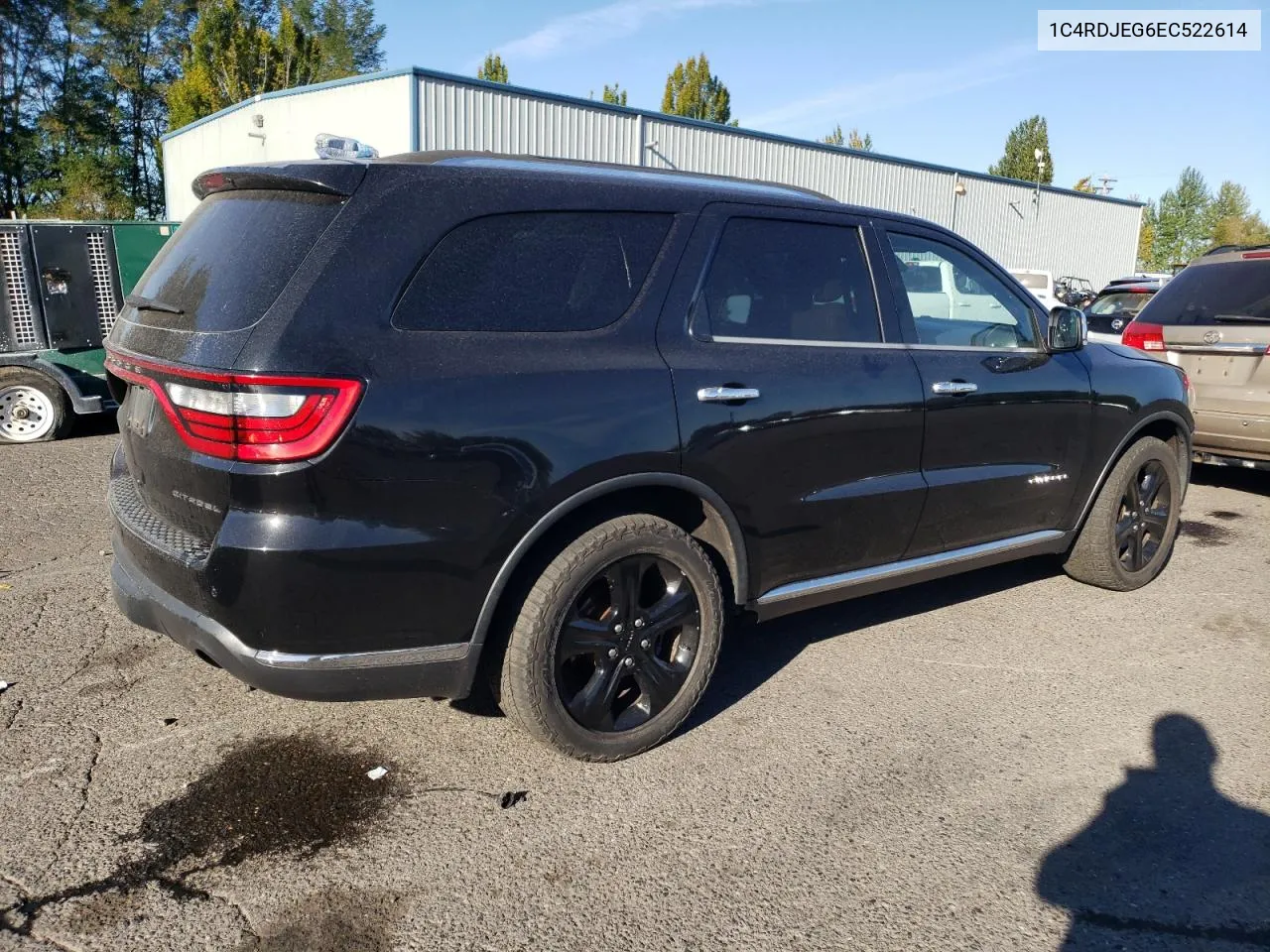 2014 Dodge Durango Citadel VIN: 1C4RDJEG6EC522614 Lot: 72223174