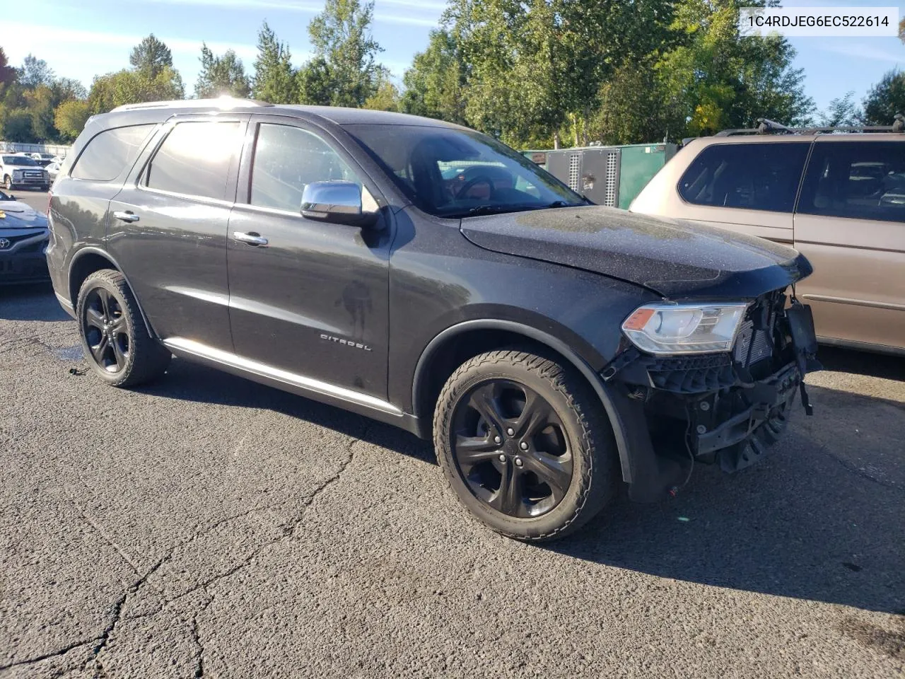 1C4RDJEG6EC522614 2014 Dodge Durango Citadel