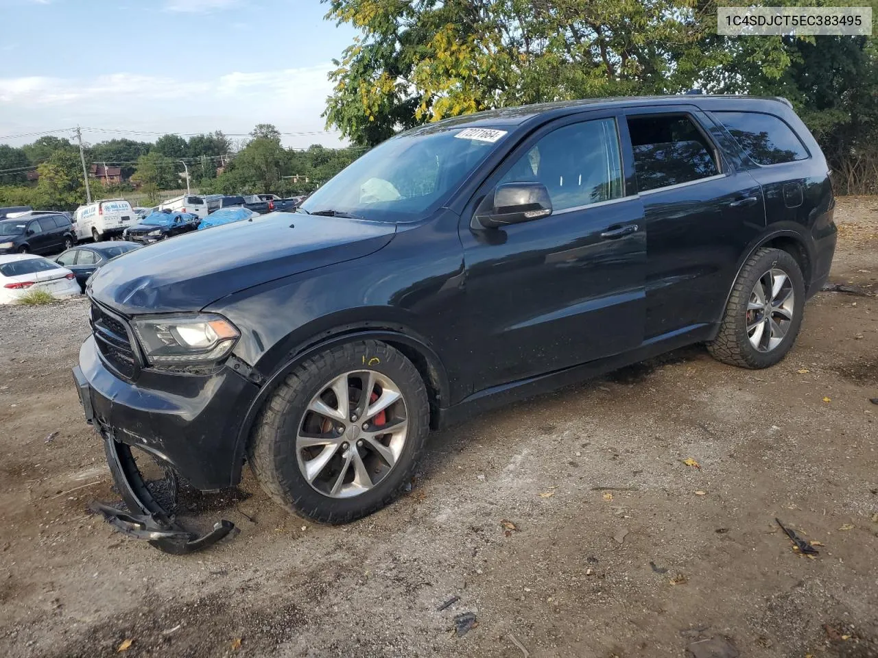 2014 Dodge Durango R/T VIN: 1C4SDJCT5EC383495 Lot: 72271664