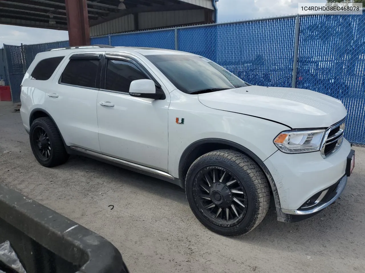 1C4RDHDG8EC468078 2014 Dodge Durango Limited