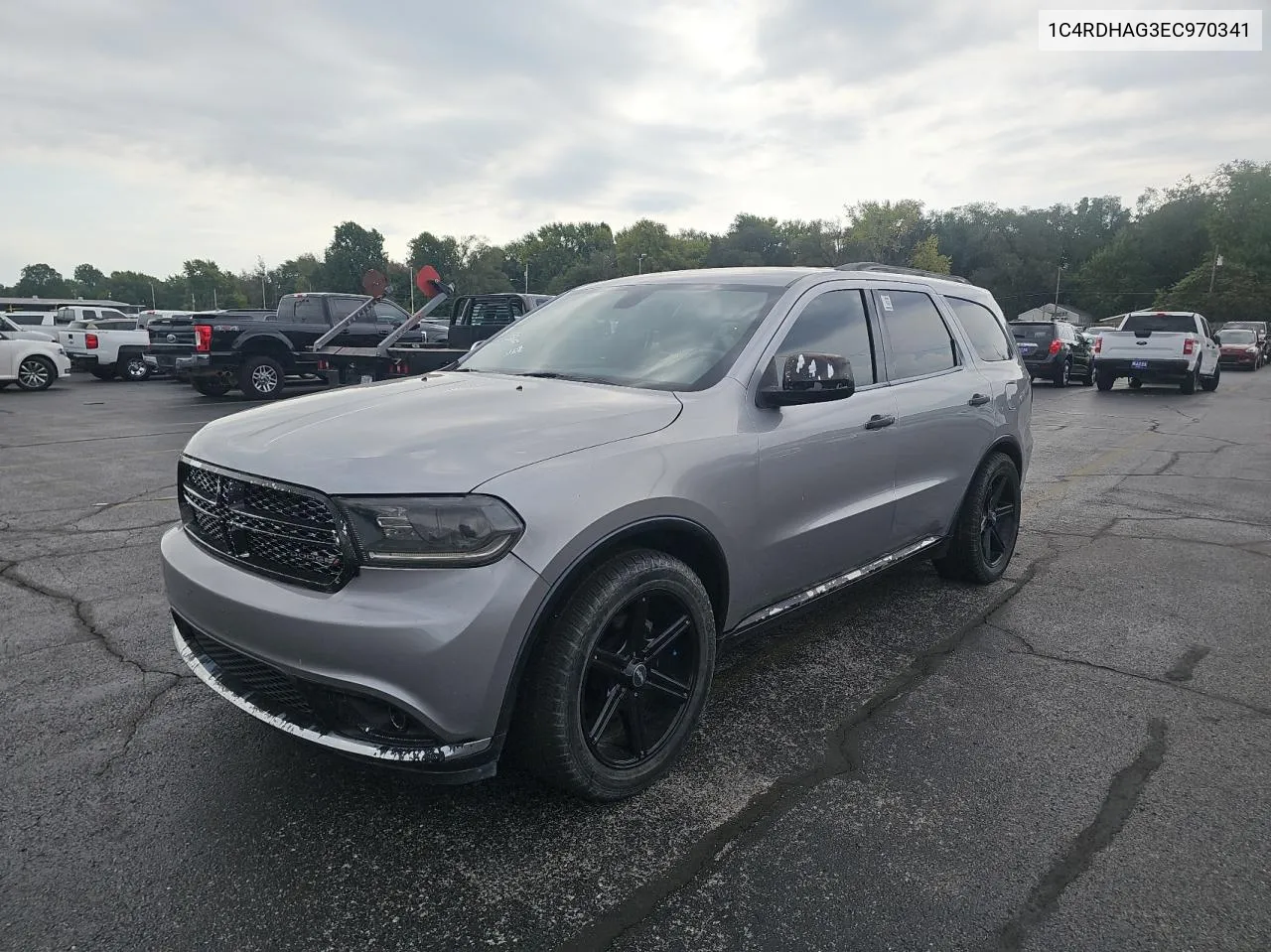 2014 Dodge Durango Sxt VIN: 1C4RDHAG3EC970341 Lot: 72564254