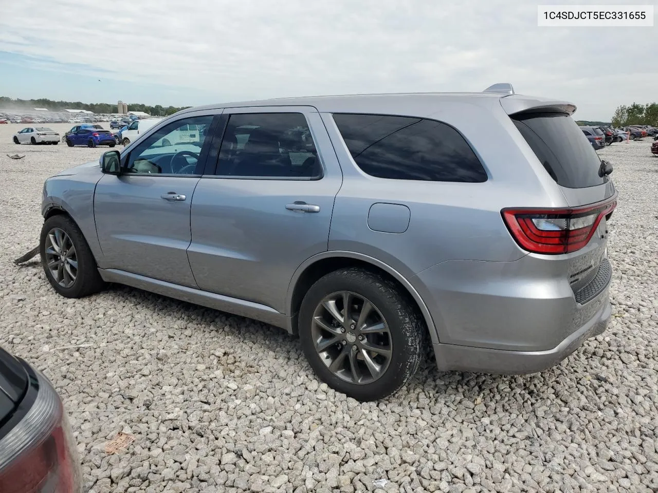 2014 Dodge Durango R/T VIN: 1C4SDJCT5EC331655 Lot: 72944494