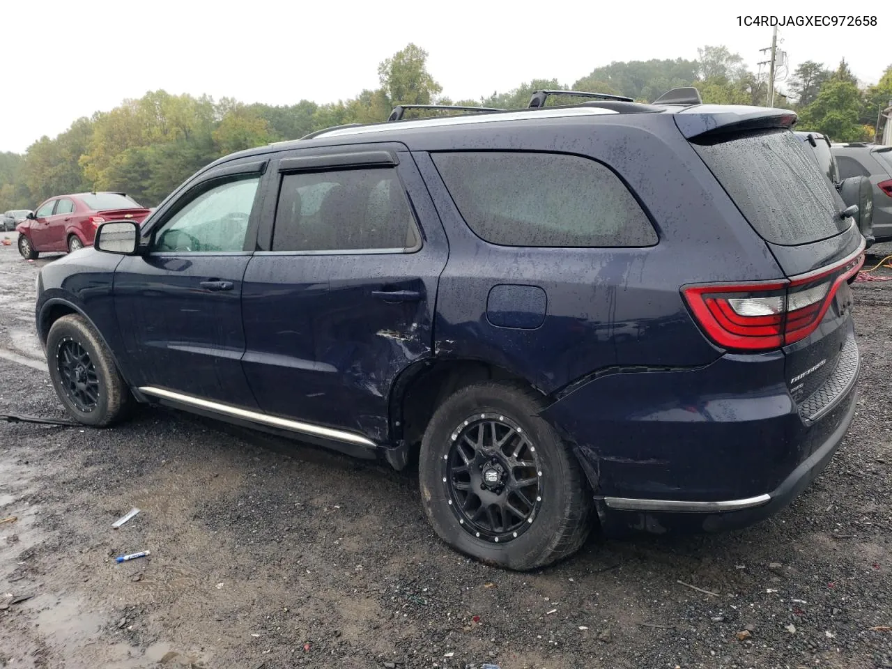 1C4RDJAGXEC972658 2014 Dodge Durango Sxt