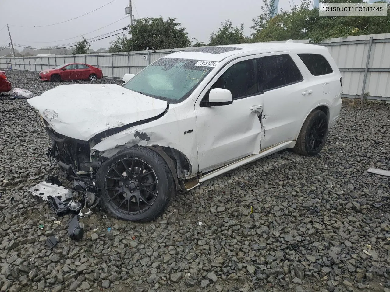 2014 Dodge Durango R/T VIN: 1C4SDJCT1EC383445 Lot: 73137484