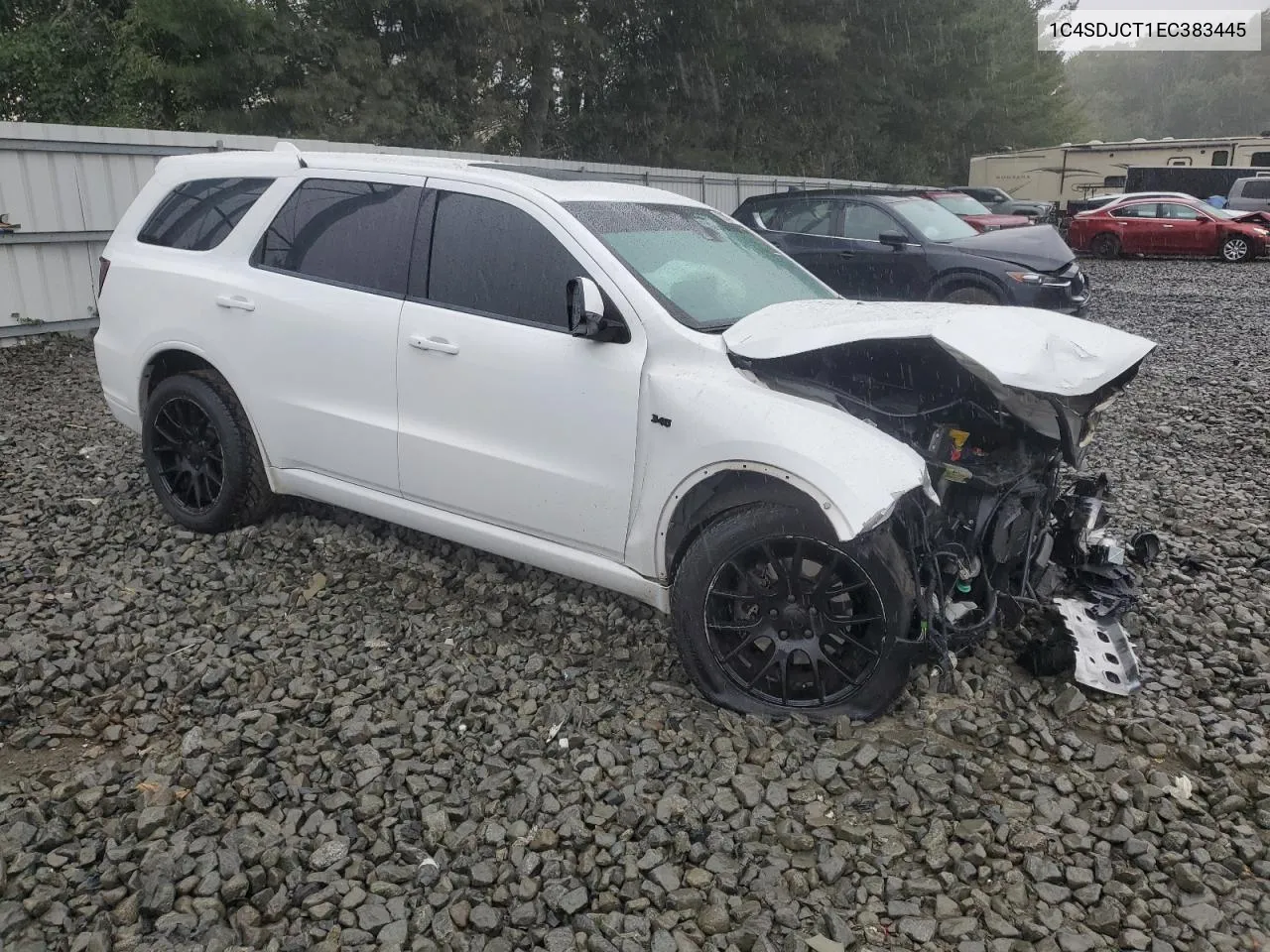 2014 Dodge Durango R/T VIN: 1C4SDJCT1EC383445 Lot: 73137484