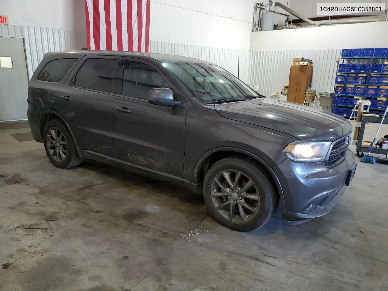 1C4RDHAG5EC353801 2014 Dodge Durango Sxt