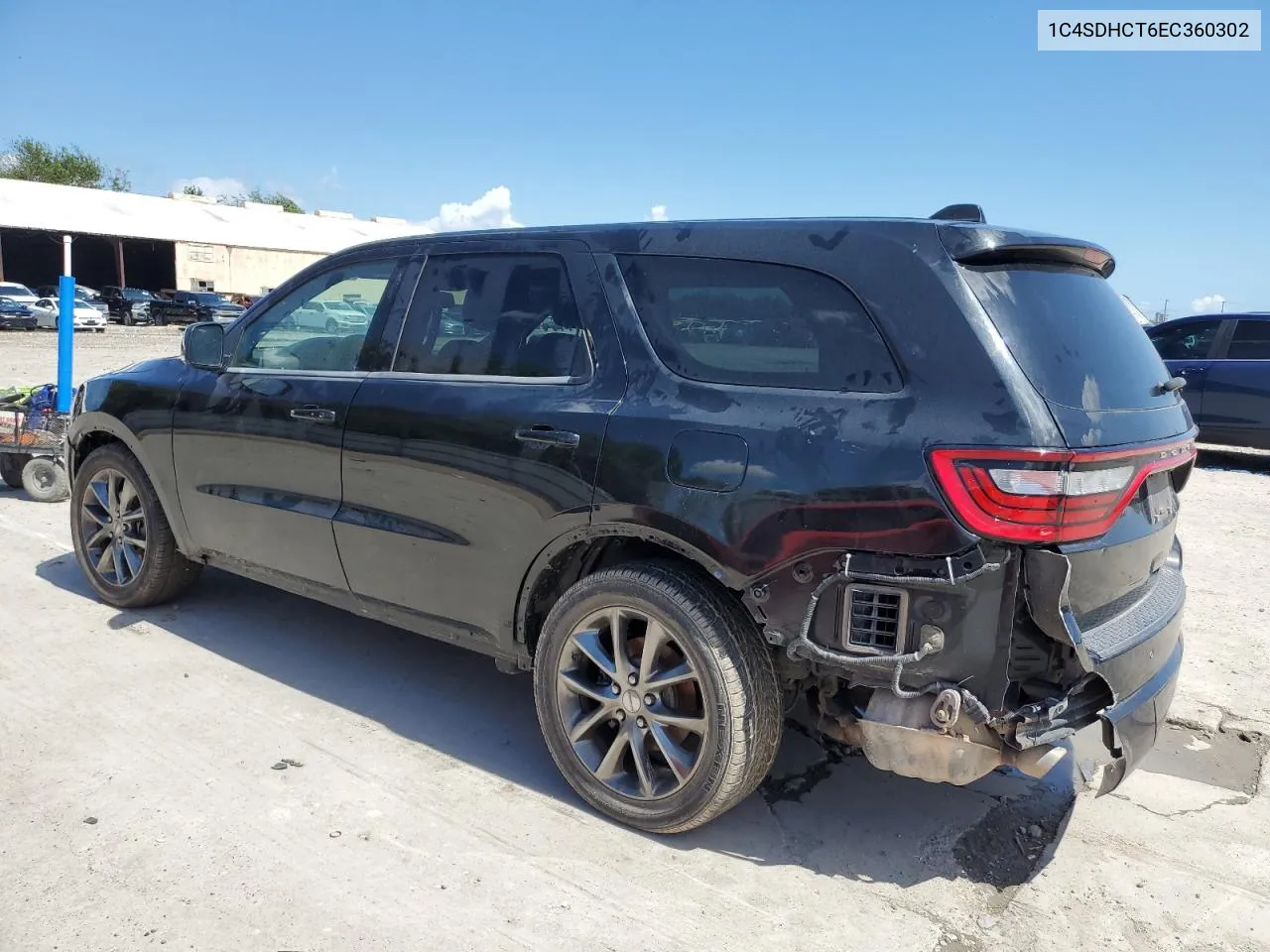 2014 Dodge Durango R/T VIN: 1C4SDHCT6EC360302 Lot: 73233484