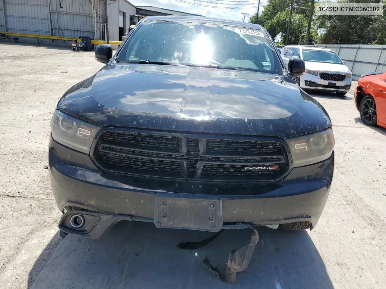 2014 Dodge Durango R/T VIN: 1C4SDHCT6EC360302 Lot: 73233484