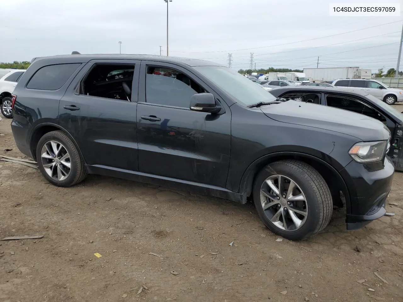 2014 Dodge Durango R/T VIN: 1C4SDJCT3EC597059 Lot: 73336694