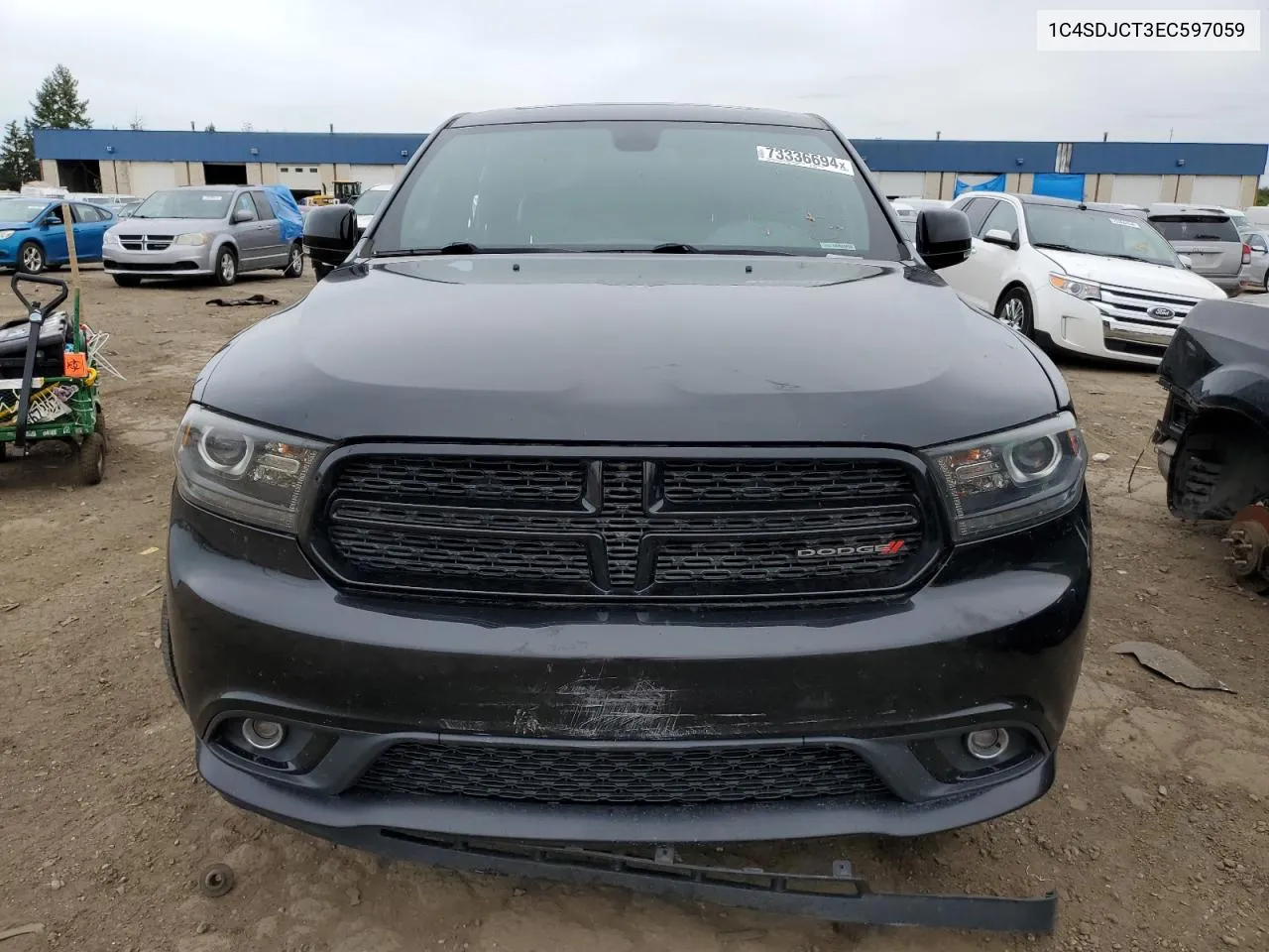 2014 Dodge Durango R/T VIN: 1C4SDJCT3EC597059 Lot: 73336694