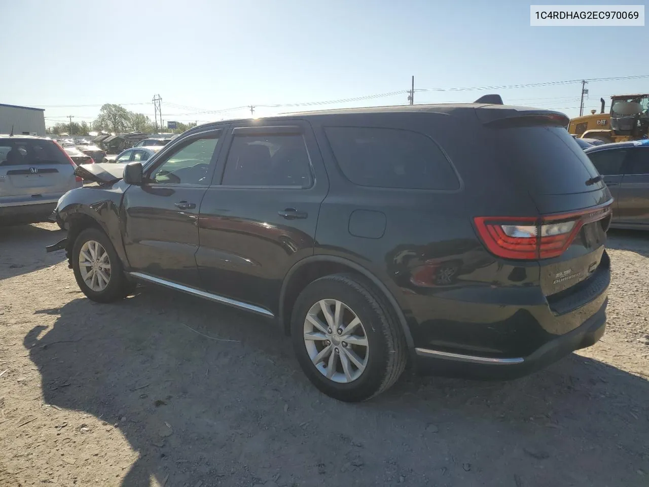 2014 Dodge Durango Sxt VIN: 1C4RDHAG2EC970069 Lot: 73348544