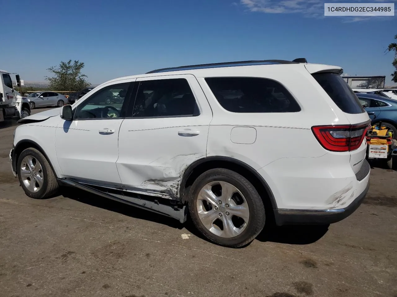 2014 Dodge Durango Limited VIN: 1C4RDHDG2EC344985 Lot: 73436854