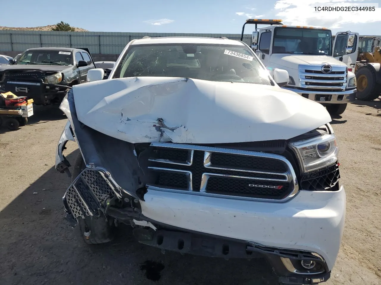 1C4RDHDG2EC344985 2014 Dodge Durango Limited