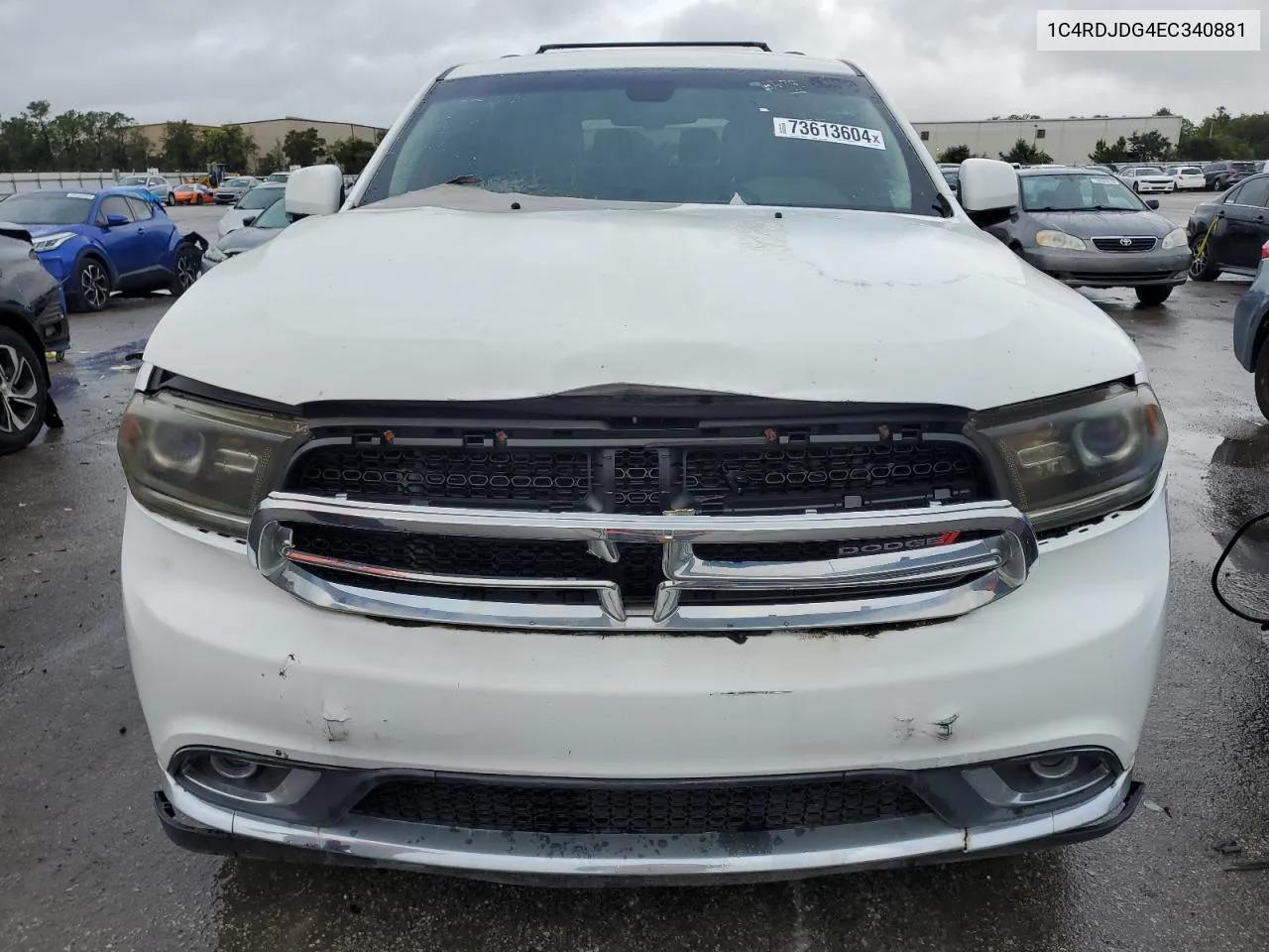 1C4RDJDG4EC340881 2014 Dodge Durango Limited