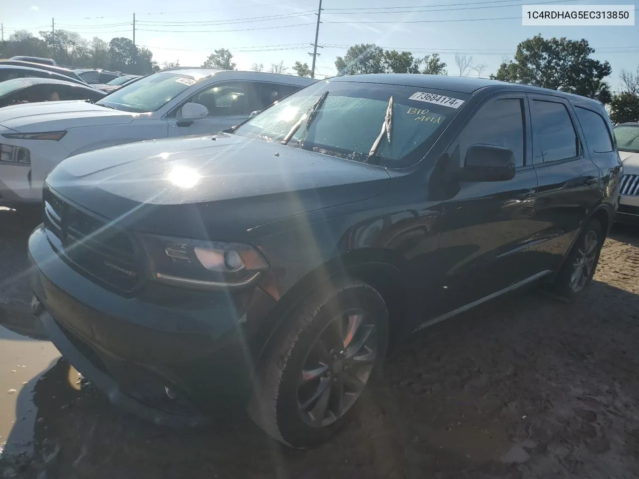 2014 Dodge Durango Sxt VIN: 1C4RDHAG5EC313850 Lot: 73684174