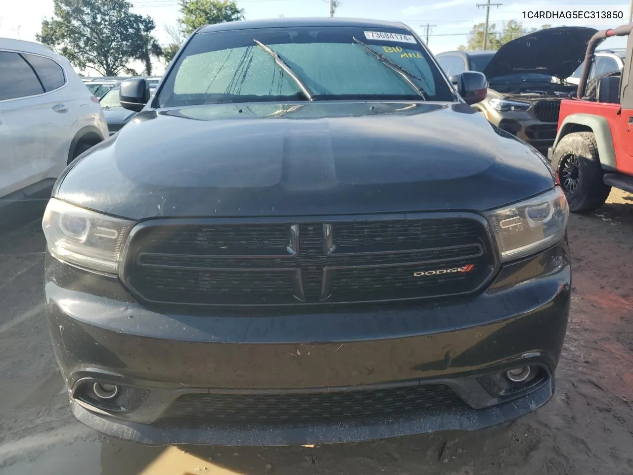 1C4RDHAG5EC313850 2014 Dodge Durango Sxt