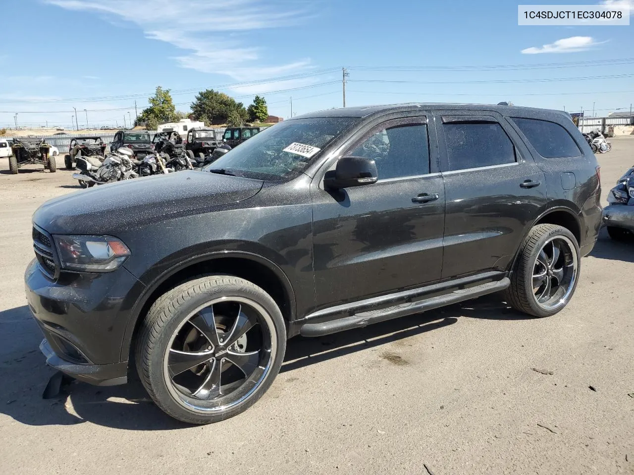 2014 Dodge Durango R/T VIN: 1C4SDJCT1EC304078 Lot: 73733654