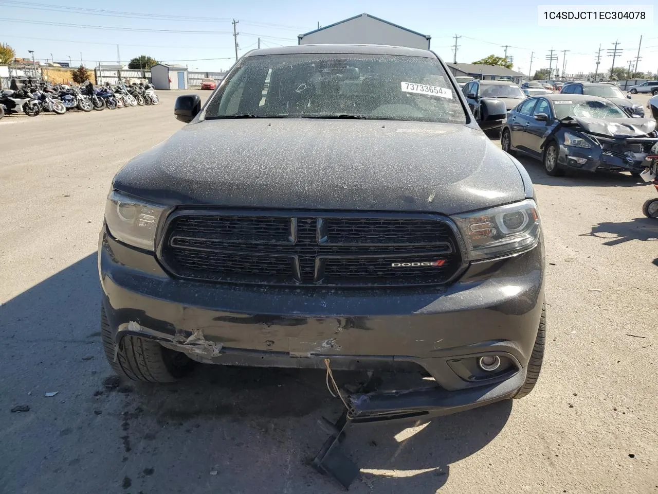 2014 Dodge Durango R/T VIN: 1C4SDJCT1EC304078 Lot: 73733654