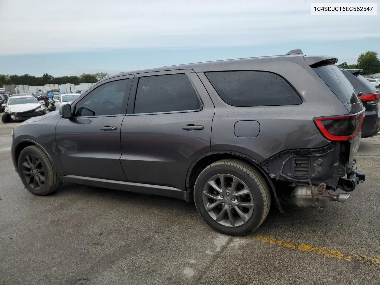 2014 Dodge Durango R/T VIN: 1C4SDJCT6EC562547 Lot: 73759294