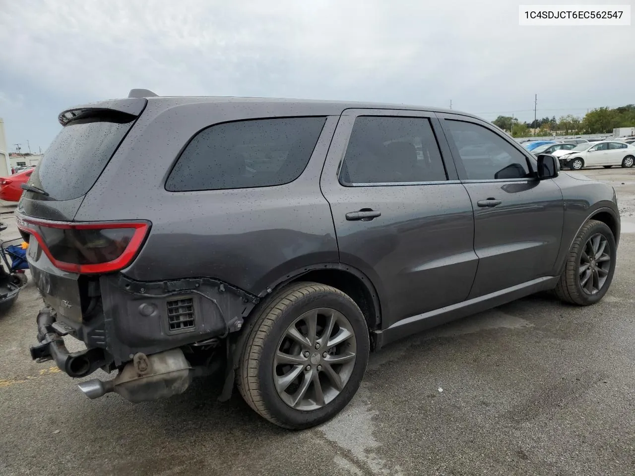 2014 Dodge Durango R/T VIN: 1C4SDJCT6EC562547 Lot: 73759294