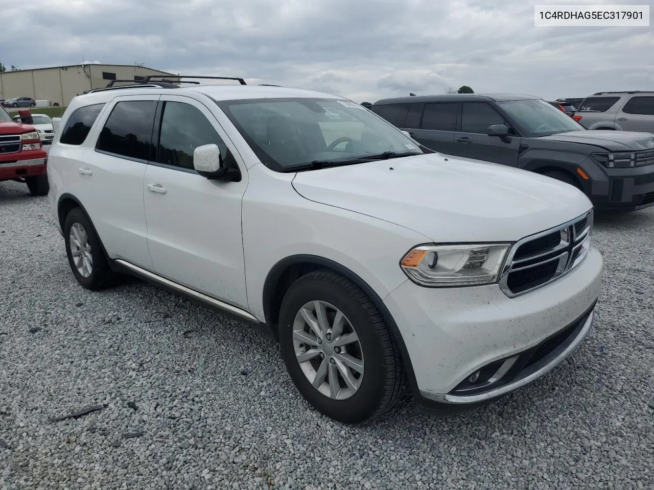 2014 Dodge Durango Sxt VIN: 1C4RDHAG5EC317901 Lot: 73886354