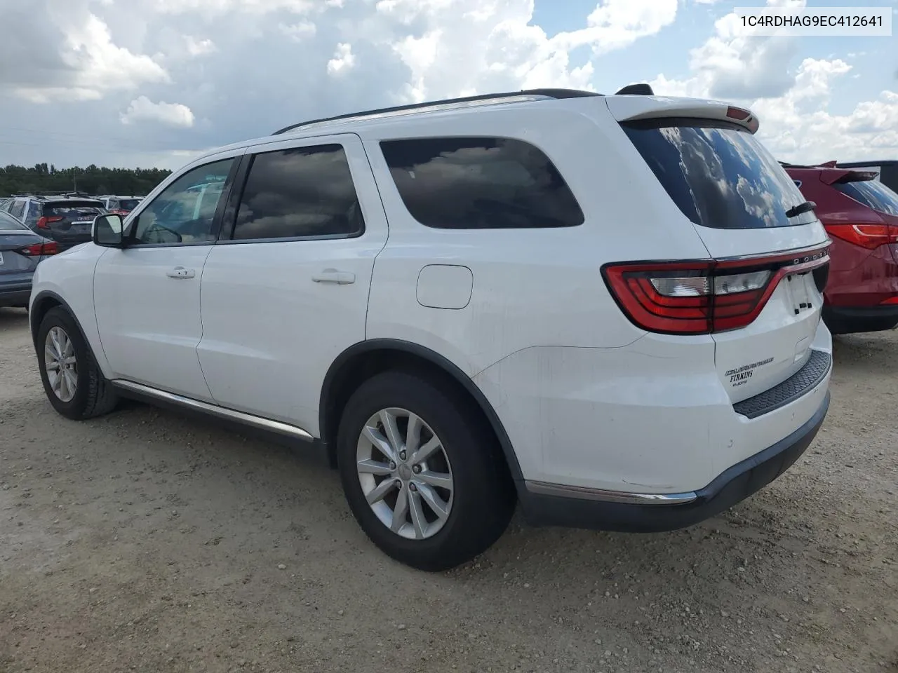 2014 Dodge Durango Sxt VIN: 1C4RDHAG9EC412641 Lot: 73945694